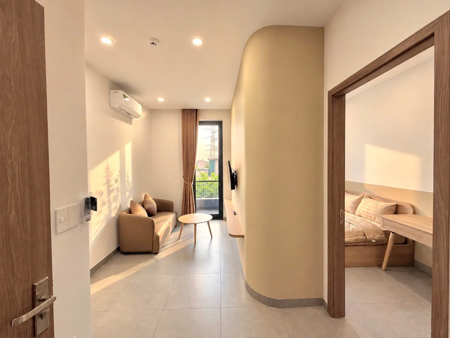 New modern 1br apm in khue my, near my an, big balcony, near the river — 3/6