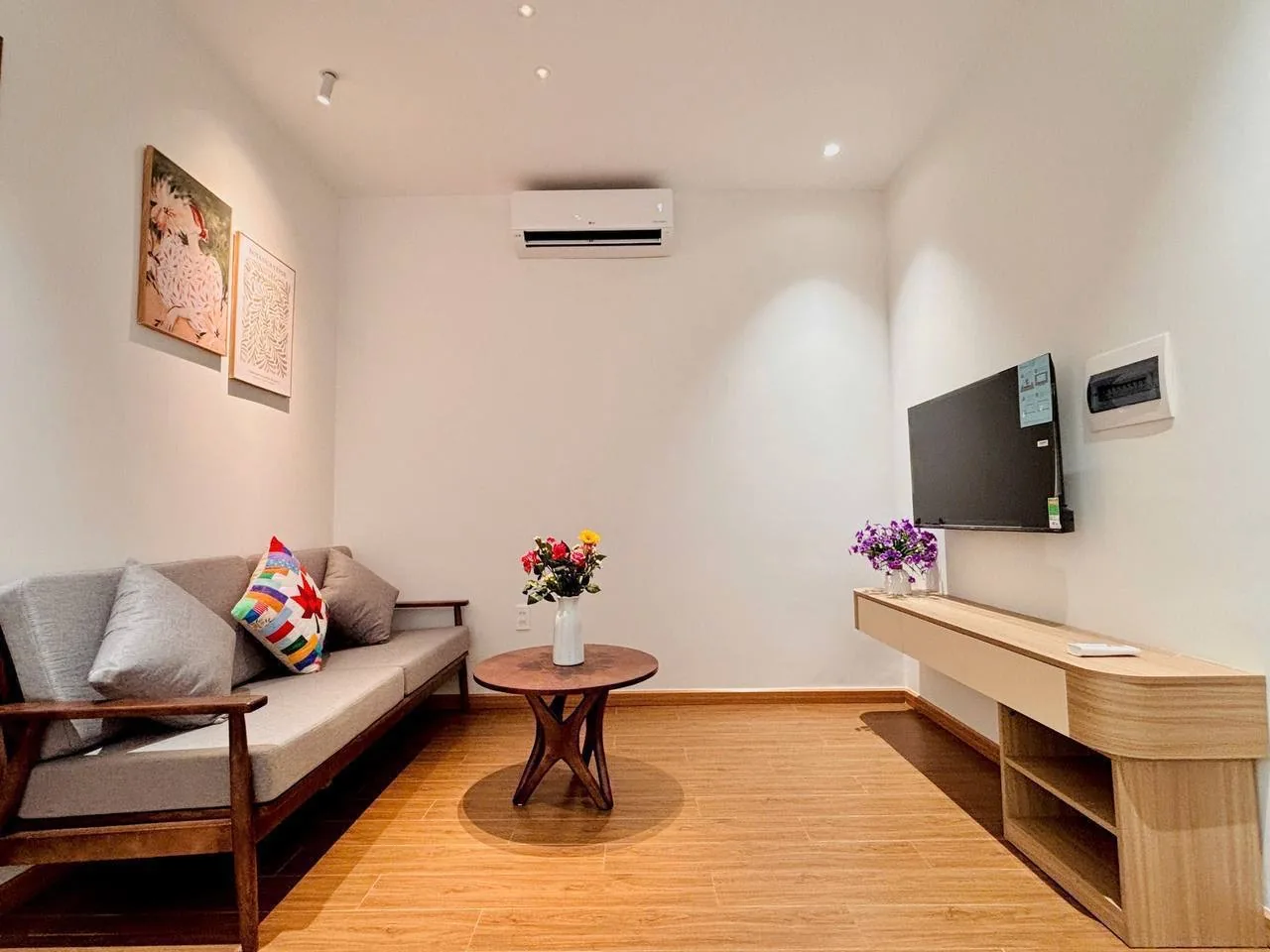 New modern 1br apm in khue my, near my an, big balcony, near the river — 4/6
