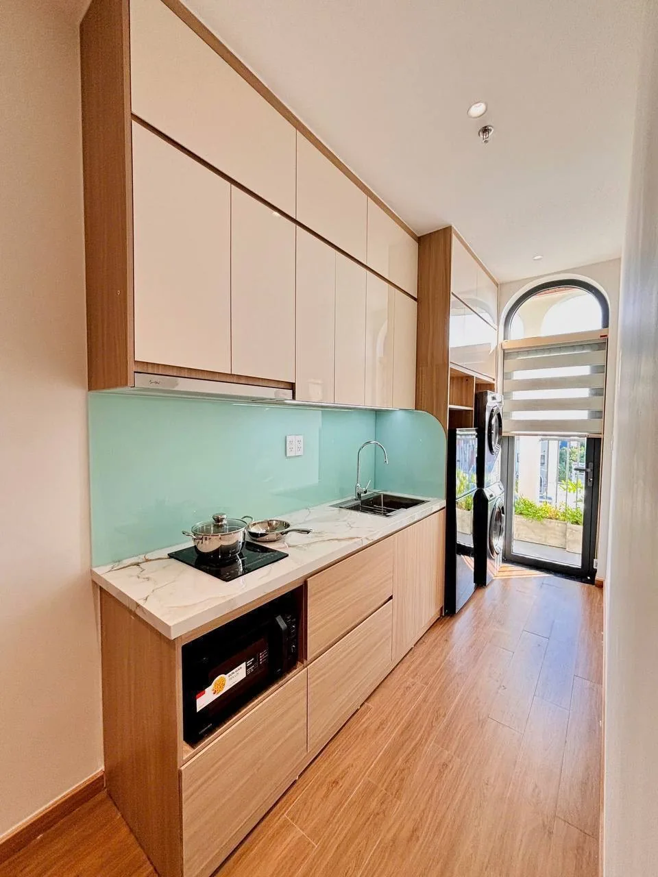 New modern 1br apm in khue my, near my an, big balcony, near the river — 5/6
