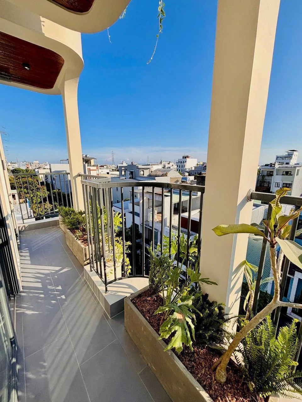 New modern 1br apm in khue my, near my an, big balcony, near the river — 1/6